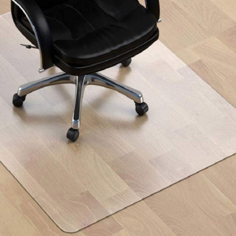 2022 Amazon Hot Sale Židle Mat pro ochranu z tvrdého dřeva Transparentní PP Kancelářská židle Mat